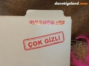 Gözlüklü davetiye, Top Secret Davetiye Modeli