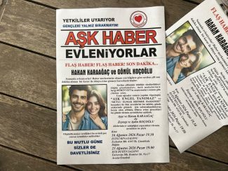 Gazete Düğün Davetiyesi - Image 2