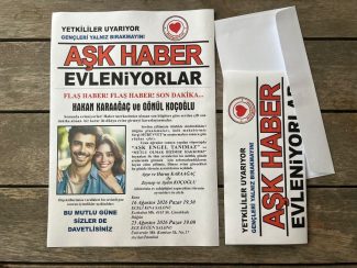 Gazete Düğün Davetiyesi - Image 4