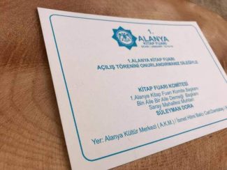 Sade Açılış Davetiyesi