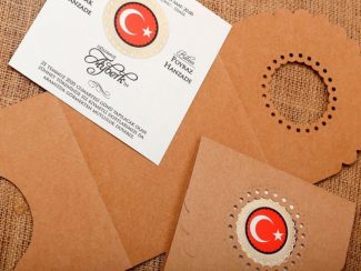 Bayraklı Sünnet Davetiyesi