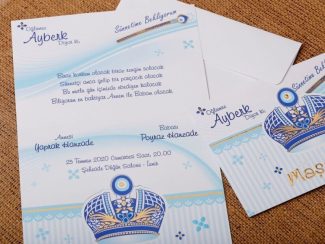 Maşallah Klasik Sünnet Davetiyesi