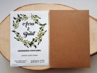 Eko Zeytin Dalı Davetiye