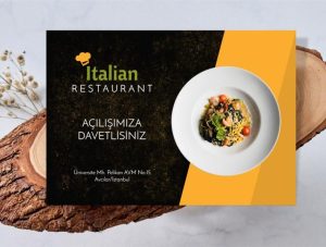 Restaurant Açılış Davetiyesi