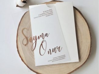 Yarı Şeffaf Davetiye