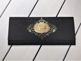 Siyah Altın Armalı Davetiye 1638400 (1)