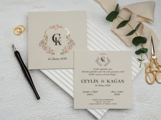 Klasik Kare Davetiye