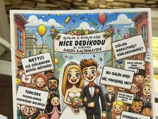 Dedikodulu Davetiye Modeli 21600