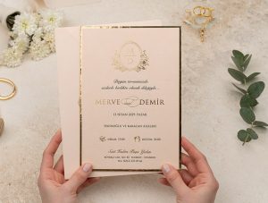 Erdem 5146 | Lüks Pudra Davetiye